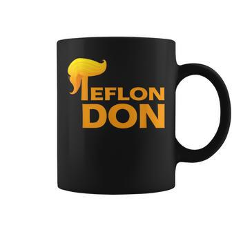 Teflon Don Donald Trump Hair Coffee Mug - Monsterry