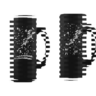 Telescopio Sistema Solar Planetas Galaxia Espacio Astronomía Taza de café - Regaloses
