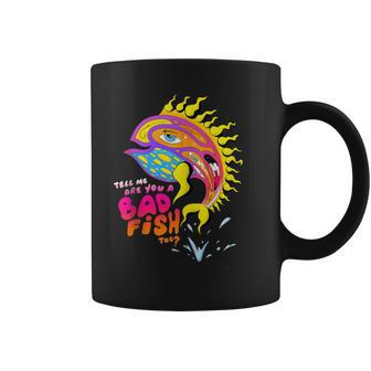 Tell Me Are You A Badfish Too Color Fish Summer Coffee Mug - Monsterry
