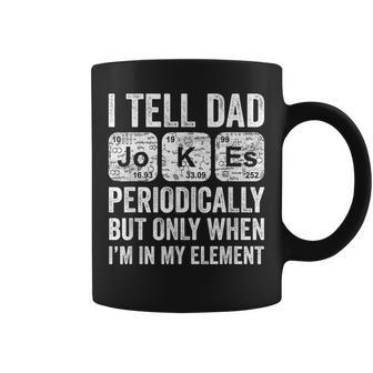 I Tell Dad Jokes Periodically Dad Joke Pun Fathers Day Coffee Mug | Mazezy UK