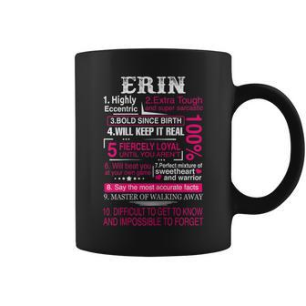 Ten Facts About Name Is Erin First Name Coffee Mug - Seseable