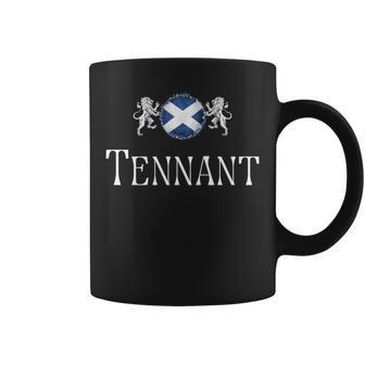 Tennant Clan Scottish Family Name Scotland Heraldry Coffee Mug - Seseable