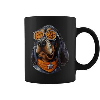 Tennessee Dog Sport Lovers Tennessee Coonhound Fan Coffee Mug - Seseable