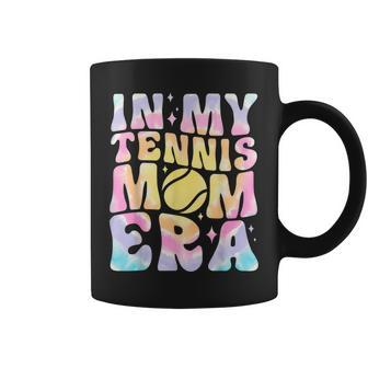 In My Tennis Mom Era Tie Dye Groovy Coffee Mug - Thegiftio UK