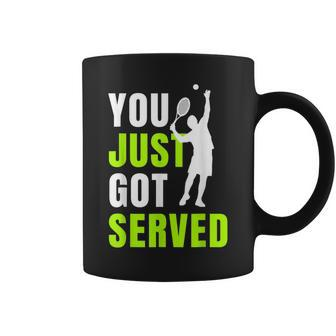 Tennis Player And Coach Quote Sporty Mens & Womens Coffee Mug | Crazezy UK