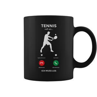 Tennis Ruft An Must Los Tennis Player Tassen - Seseable