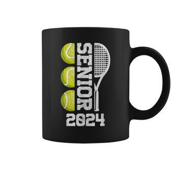 Tennis Senior 2024 Player Class Of 2024 Graduation Game Day Coffee Mug - Monsterry
