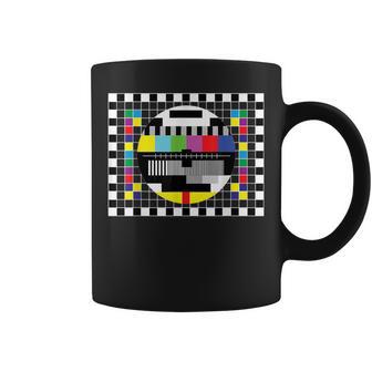 Test Pattern Radio Tv Coffee Mug - Monsterry