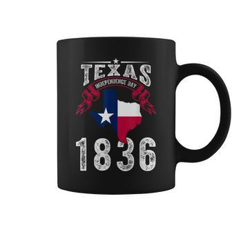 Texas Independence Historical Day Since 1836 Map Of Texas Coffee Mug - Monsterry AU