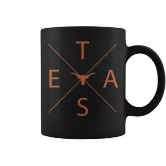 Texas Lone Star State Pride Cool Native Adult Kid Long Horn Coffee Mug | Mazezy