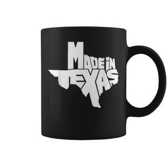 Texas Map Made In Texas Throwback Classic Coffee Mug - Thegiftio UK