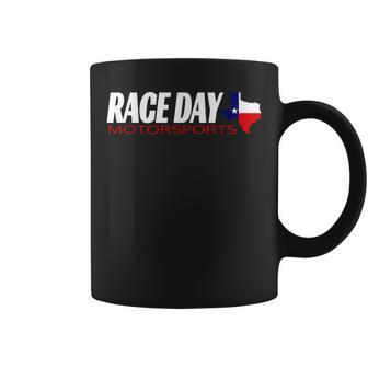 Texas Racing Race Day Auto Motorsport Speedway Coffee Mug - Monsterry DE