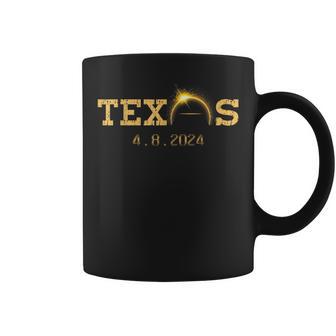 Texas Solar Eclipse 2024 Total Solar Eclipse Texas Coffee Mug - Monsterry AU