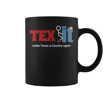 Texas I Stand With Texas Make Texas A Country Again Coffee Mug - Monsterry