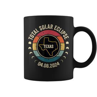 Texas Total Solar Eclipse 2024 American Totality April 8 Coffee Mug - Monsterry AU