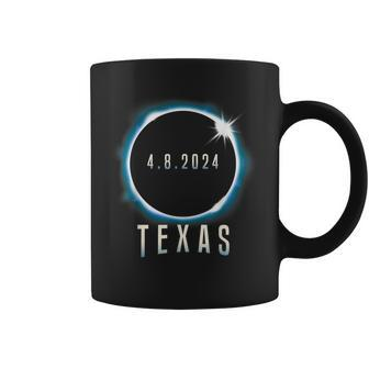 Texas Total Solar Eclipse 2024 Blue April 8 Women Coffee Mug | Mazezy