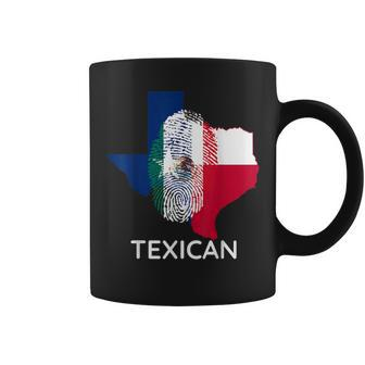 Texican Vintage Tex Mex Chicano Texas Texican Coffee Mug - Monsterry