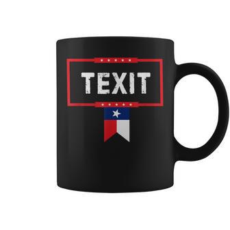 Texit Make Texas A Country Again Texas Secede Texas Exit Coffee Mug - Monsterry UK