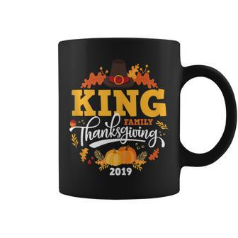 Thanksgiving 2019 King Family Last Name Matching Coffee Mug - Monsterry CA