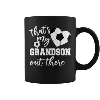 That's My Grandson Out There Soccer Grandma Mother's Day Coffee Mug - Thegiftio UK