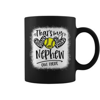 That's My Nephew Out There Number 69 Softball Coffee Mug - Monsterry DE