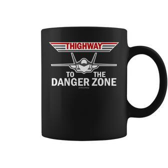 Thighway Hightway To The Danger Zone Workout Gym Coffee Mug - Monsterry
