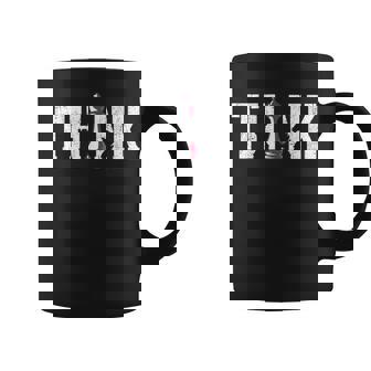 Think Retro Vintage Chess Pieces Player Chess Lover Coffee Mug - Monsterry