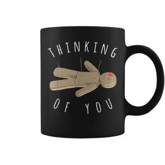 Thinking Of You Voodoo Witch Doctor Coffee Mug - Monsterry UK