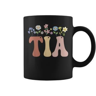 Tia Wildflower Floral Tia Coffee Mug - Monsterry UK