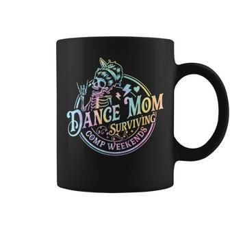 Tie Dye Dance Mom Surviving Comps Weekends Dance Comps Women Coffee Mug - Monsterry UK