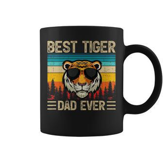 Tiger Vintage Best Tiger Dad Ever Father's Day Coffee Mug | Crazezy UK