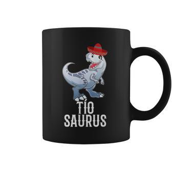 Tiosaurus Dinosaur Mexican Uncle Coffee Mug - Monsterry DE
