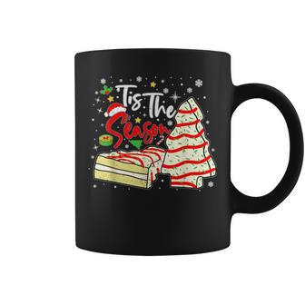 Tis The Season Christmas Tree Cakes Debbie Coffee Mug - Monsterry AU