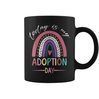 Today Is My Adoption Day National Adoption Day Coffee Mug - Monsterry
