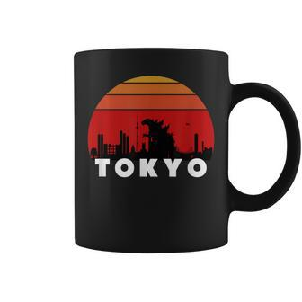 Tokyo Monster Kaiju Attacking Japan Coffee Mug | Seseable UK