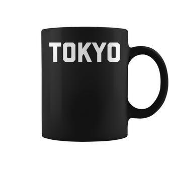 Tokyo Retro Vintage Minimalist Coffee Mug - Monsterry AU