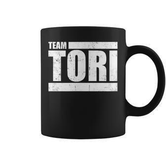 The Tori Challenge Team Tori Distressed Coffee Mug - Monsterry UK