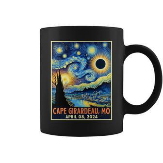 Total Eclipse 2024 Cape Girardeau Missouri Starry Night Coffee Mug - Thegiftio