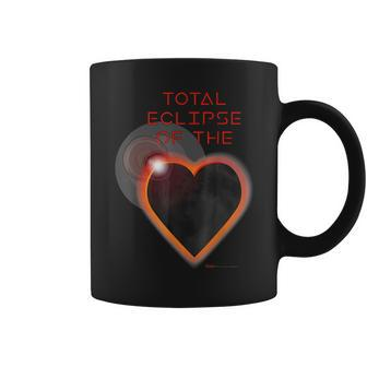 Total Eclipse Of The Solar Heart Astronomy Coffee Mug - Monsterry