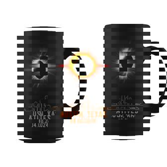 Total Solar Eclipse 04082024 Austin Texas Coffee Mug | Mazezy