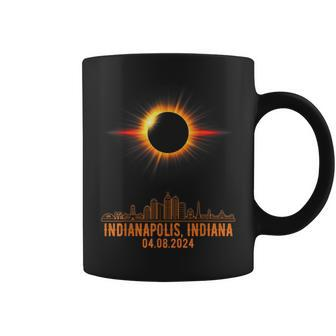 Total Solar Eclipse 04082024 Indianapolis Indiana Coffee Mug | Seseable CA