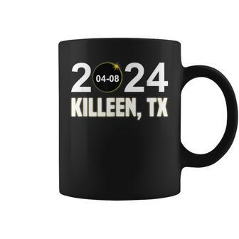 Total Solar Eclipse 04082024 Killeen Texas Solar Eclipse Coffee Mug | Mazezy
