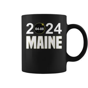 Total Solar Eclipse 04082024 Maine Solar Eclipse Coffee Mug - Thegiftio UK