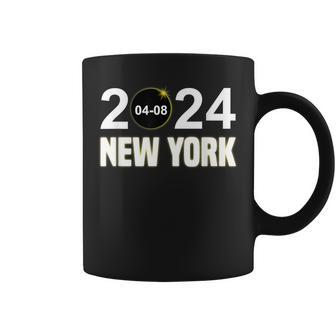 Total Solar Eclipse 04082024 New York Solar Eclipse Coffee Mug - Thegiftio UK