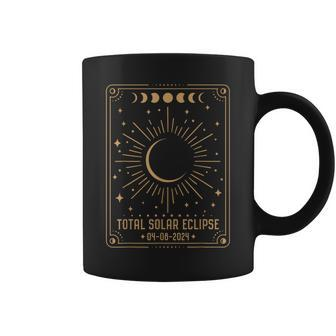 Total Solar Eclipse 2024 40824 Tarot Card Graphic Coffee Mug - Monsterry UK