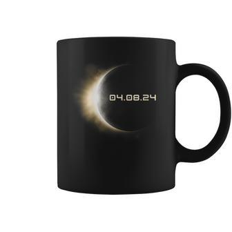 Total Solar Eclipse 2024 America Totality Eclipse 040824 Coffee Mug - Monsterry CA