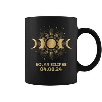Total Solar Eclipse 2024 America Totality Spring 40824 Usa Coffee Mug - Seseable