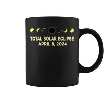 Total Solar Eclipse 2024 Solar Eclipse April 8 2024 Coffee Mug | Mazezy