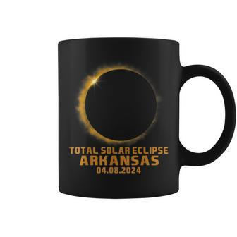 Total Solar Eclipse 2024 Arkansas Totality Spring 40824 Coffee Mug - Monsterry