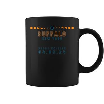 Total Solar Eclipse 2024 Buffalo New York 040824 Coffee Mug | Mazezy